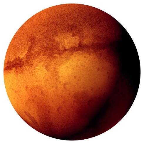 mars izolovaná planeta - mars - stock snímky, obrázky a fotky