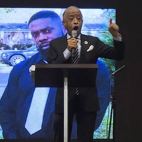 Al Sharpton Demands Release of Video at Andrew Brown Jr.'s Funeral
