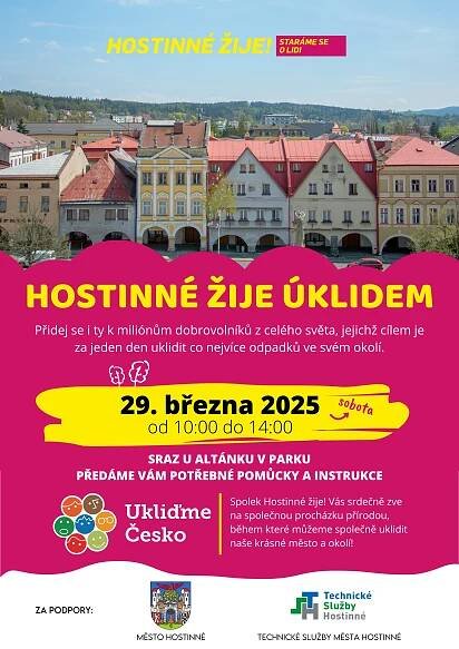Akce v Hostinném na měsíc březen 2025 - Město Pilníkov