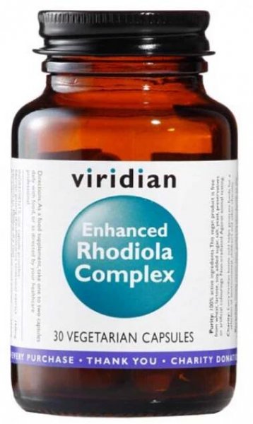 viridian Enhanced Rhodiola Complex 30 cps. od 299 Kč
