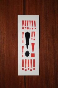 Exclamation Bookmark
