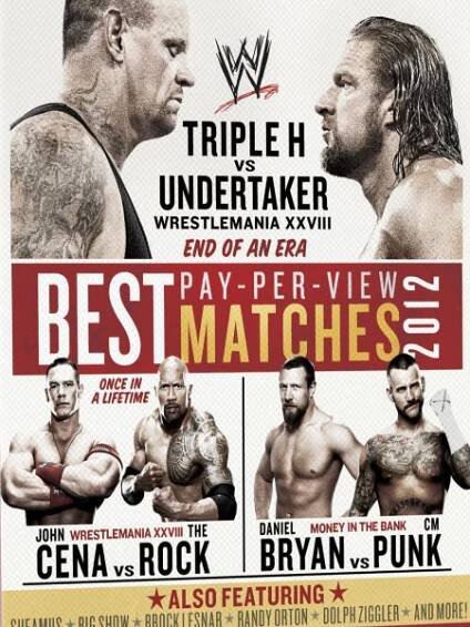 WWE: Best Pay-Per-View Matches of 2012 - Plakáty