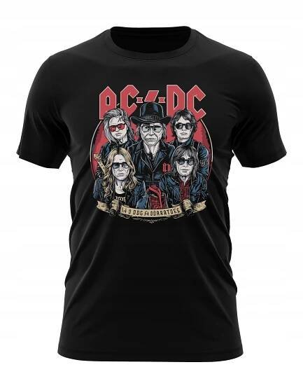 TRIČKO HUDEBNÍ, AC DC, VELIKOST 2XL