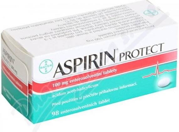 ASPIRIN PROTECT POR 100MG TBL ENT 98
