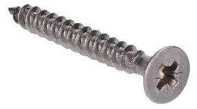 Nerezový šroub samořezný (6x60mm) zápustná hlava, AISI304