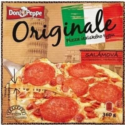 Don Peppe Originale Pizza salámová 360 g