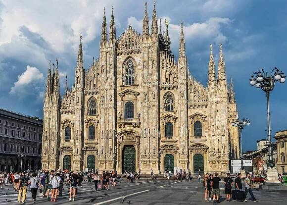 Duomo, Milano, Itálie