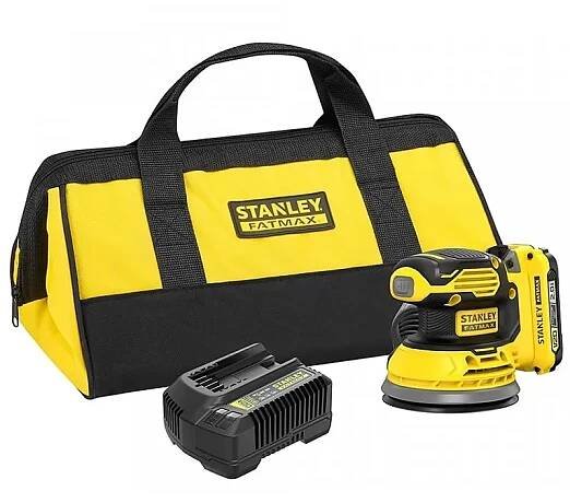 Aku excentrická bruska V20 18V 1x2,0Ah Stanley FatMax SFMCW220D1S