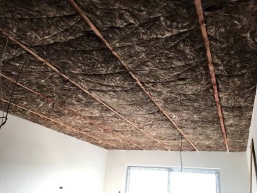 Tepelná a zvuková izolace stropu | Montáž sádrokartonu | SDK Pecák