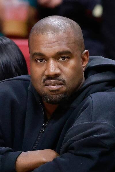 Kanye West headshot.