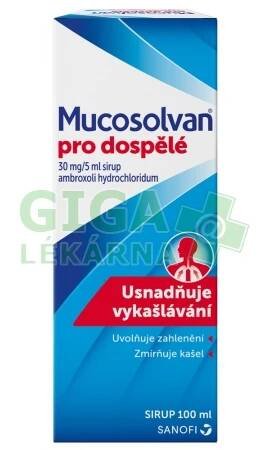 Mucosolvan sirup pro dospělé 100ml - GigaLékárna.cz
