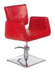 Kadeřnické křeslo Vito BH-8802 červené LUX