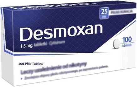 Aflofarm Desmoxan 1,5mg 100 Pills Tablets. Made in Poland. Polish Distribution,Polish Language.