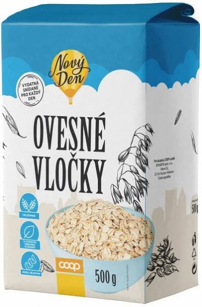 Ovesné vločky – COOP Club 