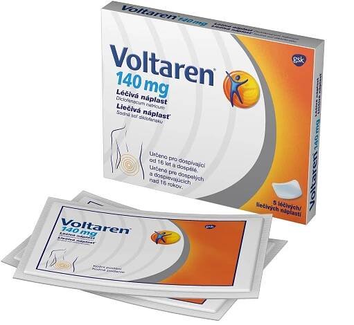 Voltaren 140 mg léčivá náplast 5 ks