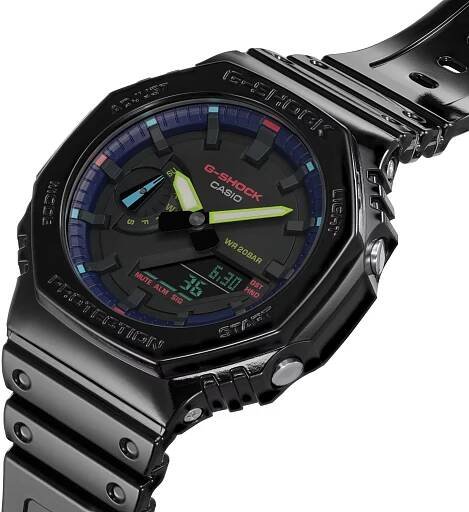 Casio G-Shock GA-2100RGB-1AER Virtual Rainbow Series
