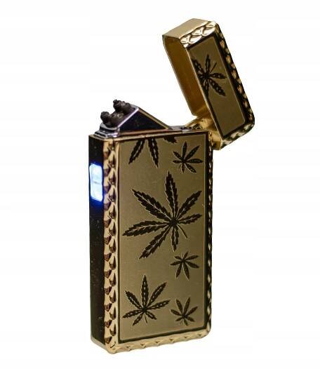 ELEKTRICKÝ ZAPALOVAČ PLAZMOVÝ USB KRABIČKA KOVOVÁ