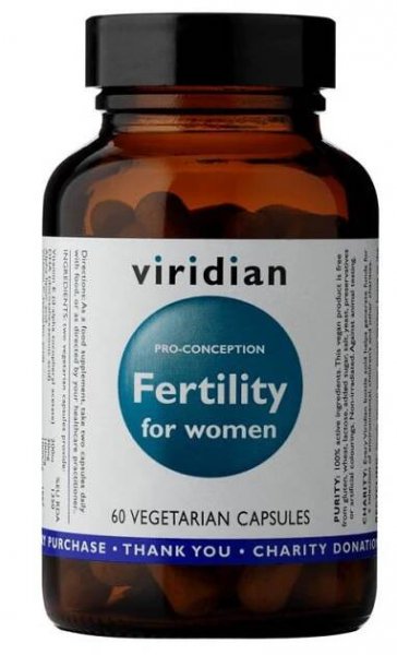 Viridian Fertility for Women 60 kapslí