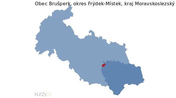 Brušperk v kraji Moravskoslezský