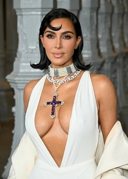 Kim Kardashian at the 2024 LACMA Art+Film Gala held at the Los Angeles County Museum of Art on Novem...