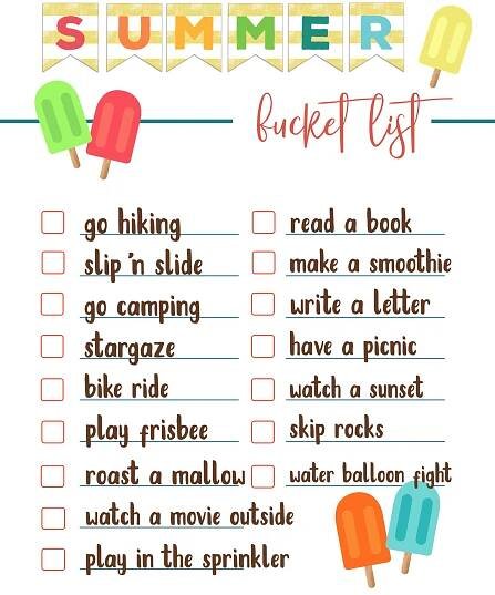 Bucket List Printables Printable Word Searches