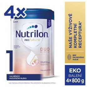 NUTRILON® Mléko počáteční Profutura® DUOBIOTIKTM 1 od narození 4x800 g