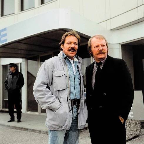 Slavná krimidvojka, Horst Schimanski a Christian Thanner.