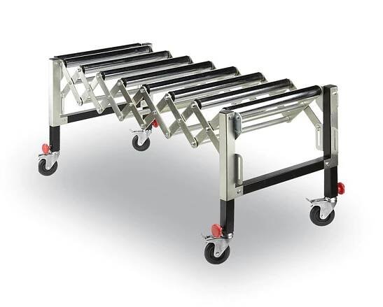 Válečková dráha flexibilní, 620-950 mm, 130 kg