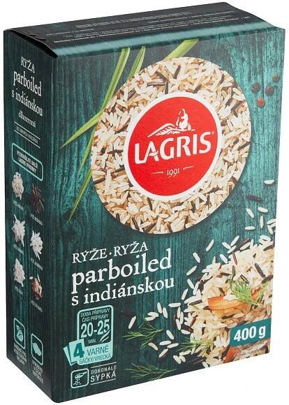 Lagris Rýže parboiled s indiánskou dlouhozrnná
