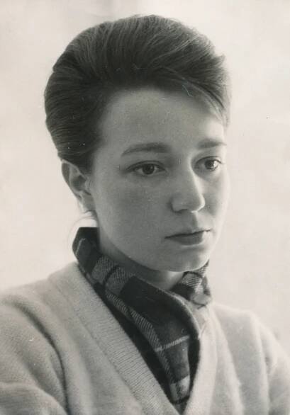 Charlotta Pocheová, později Kotíková, v roce 1961