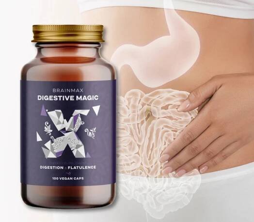 Trávicí enzymy BrainMax Digestive Magic