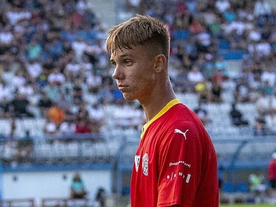 Daniel Švancara v dresu Zbrojovky Brno