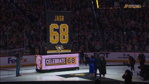 Velký večer Jágra a čísla 68 | NHL.com/cs