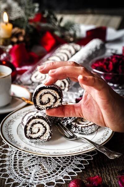 Nepečená kokosová roláda - recept od Coolinári | food blog
