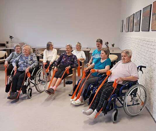 Cvičení s fyzioterapeutkou v Jablunkově | Alzheimer Home