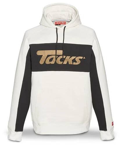 Mikina CCM Nostalgia Tacks Hooded Fleece Blanc Vrchlabí