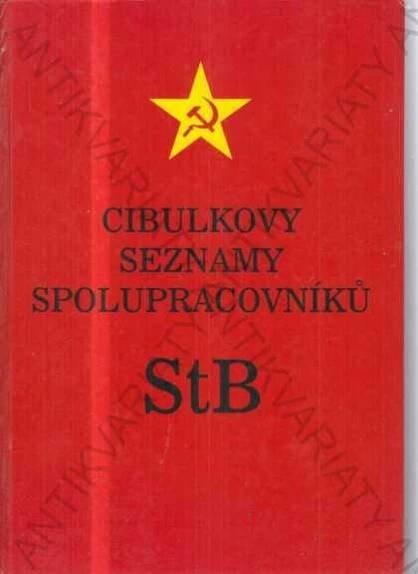 Cibulkovy seznamy spolupracovníků StB - Odborné knihy