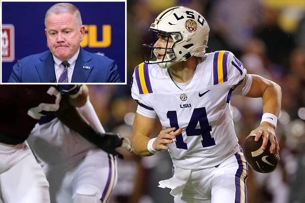 LSU starting quarterback Max Johnson is entering the transfer portal.