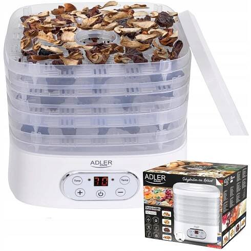230W elektrická sušička na houby, ovoce a zeleninu do 70°C LCD - Moje vybavení můj domov