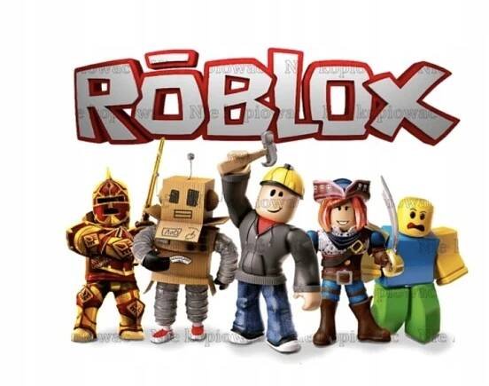 OPLATEK NA DORT Výtisk Jedlý Roblox hraje muž face 2 + JMÉNO TEXT BONUS