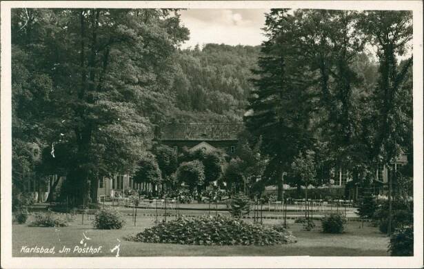 10D4134 Karlovy Vary / Karlsbad Poštovní Dvůr