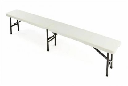 Skládací zahradní stůl Garth 180 cm + 2 lavice