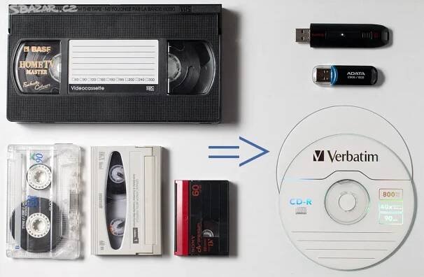 Videokazety VHS na flešku nebo HDD, digitalizace - Plzeň, Bolevec - Bazar