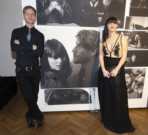 Daria (2020) -  Jaromír Nosek s Klárou Miklasovou na slavnostní premiéře filmu Daria