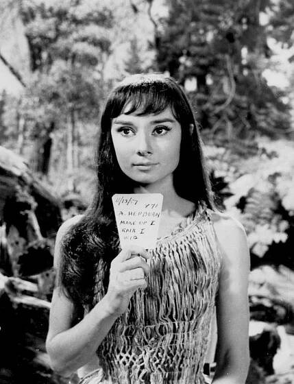 Audrey Hepburn Bangs