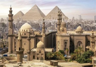 EDUCA Puzzle Káhira, Egypt 1000 dílků