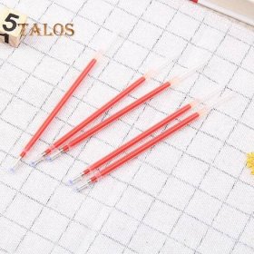 100Pcs 0.5mm Black Blue Red Gel Pen Refills Smooth Writing Office Stationery Writting Instruments