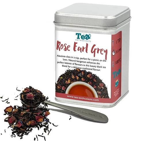 Rose Earl Grey Loose Leaf Black Tea