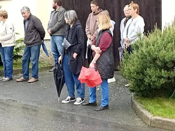 Osmdesát let svobody. V Horních Těšicích uspořádali dojemný pietní akt