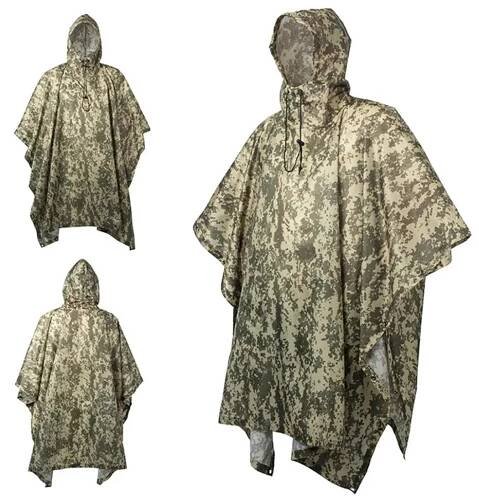 Pončo nepromokavá pláštěnka Rain Poncho US CMG® UCP Digital